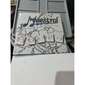 New Maestro Game The MAESTROS of Europe are Missing Family Game Sealed